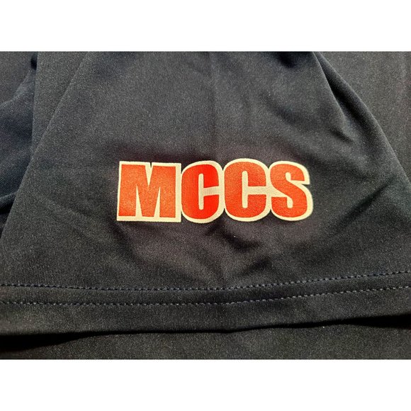 2012 70th Anniversary IWO JIMA Memorial Flag Raising Mens Blue T-Shirt Size XL - Picture 10 of 11